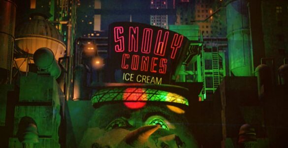 The Snowy Cones Ice Cream Factory In Batman & Robin