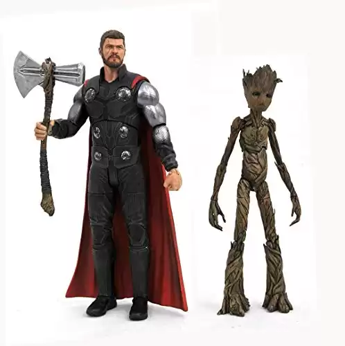 Avengers Infinity War Thor & Groot Action Figure