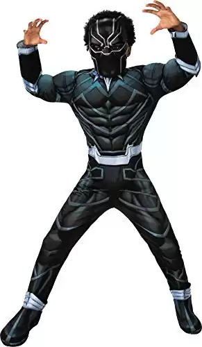 Rubie's Boy's  Avengers Deluxe Black Panther Costume