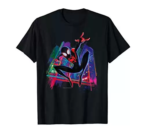 Miles Morales Graffiti City T-Shirt