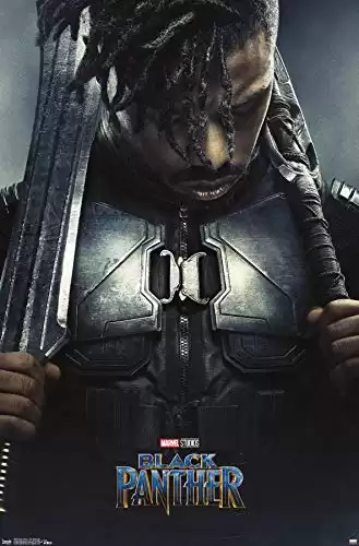 Trends International Black Panther-Erik Killmonger Wall Poster