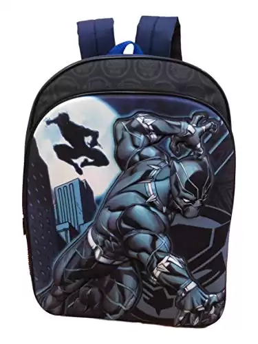 Black Panther molded Backpack 16"