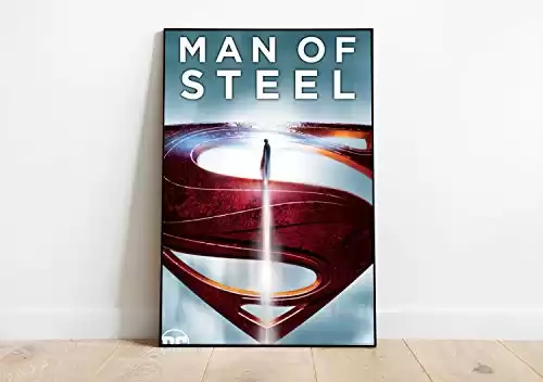 Superman Print Art Wall Art
