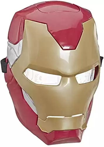 Avengers Marvel Iron Man FX Mask with Flip-Activated Light Effects