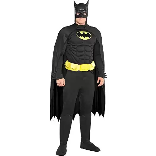 Costumes USA Batman Muscle Halloween Costume for Adults