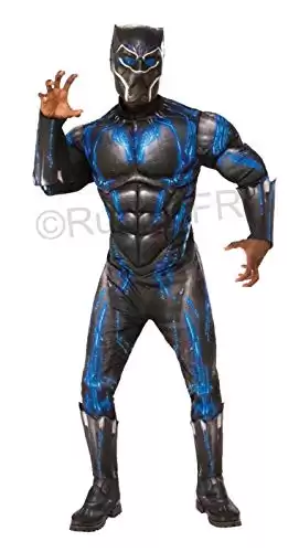 Rubie's Men's Deluxe Black Panther Costume