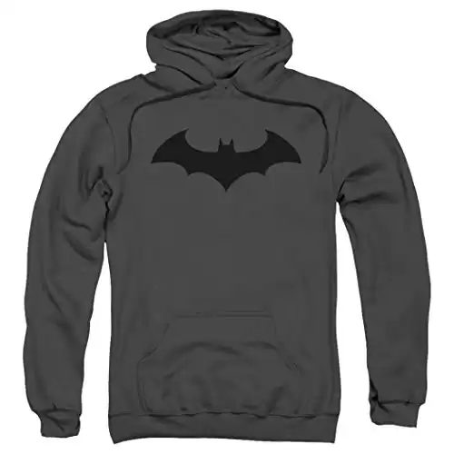 Batman Pull-Over Hoodie Sweatshirt & Stickers