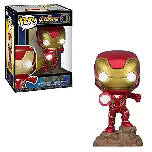Funko Pop Avengers Infinity War Light Up Iron Man Collectible