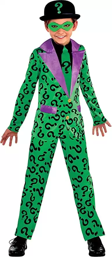 Suit Yourself Batman Classic Riddler Costume for Boys