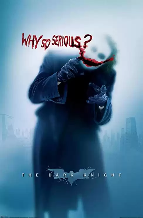 Why So Serious Wall Poster 22.375" x 34"