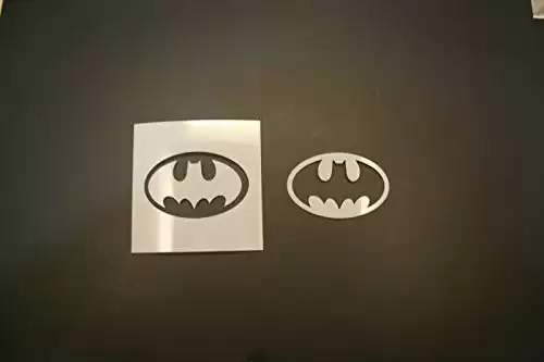4" Batman Reusable Mylar Stencil