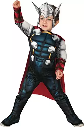 Superhero Thor Deluxe Toddler Costume