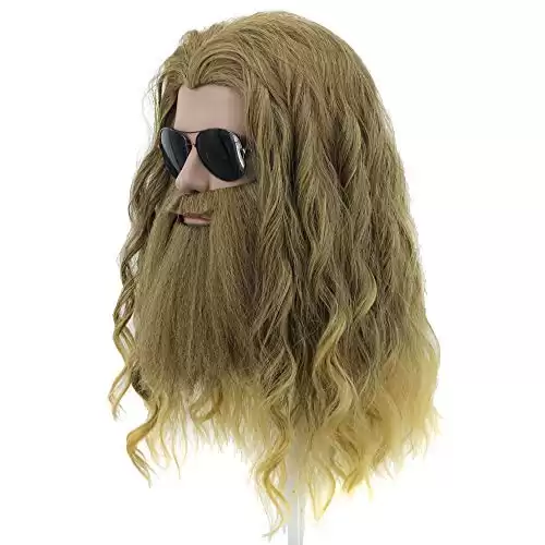 Long Blonde Wig Thor Endgame