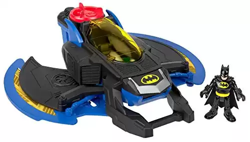 Batwing Toy Plane and Batman Figure