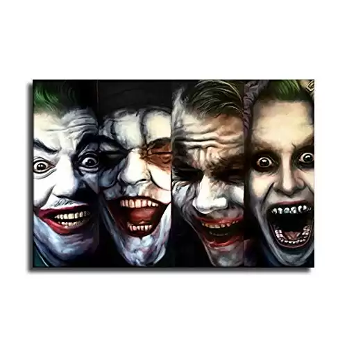 Joker Wall Art For Bedrooms And Offices