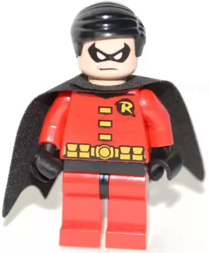 LEGO DC Comics Super Heroes Batman Minifigure - Robin (Red)
