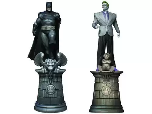 DC Chess Figure & Collector #1 Batman & Joker Kings