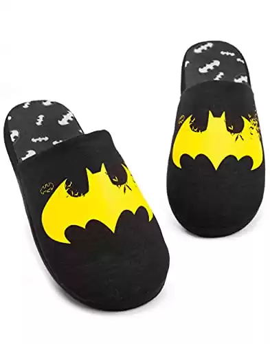 DC Comics Batman Slippers Logo