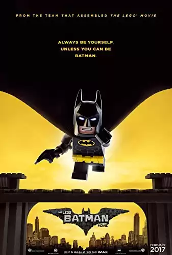 LEGO BATMAN Original Authentic Movie Promo Poster