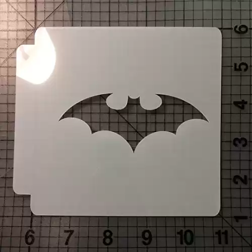 Bat Stencil 102 (1 Inches)