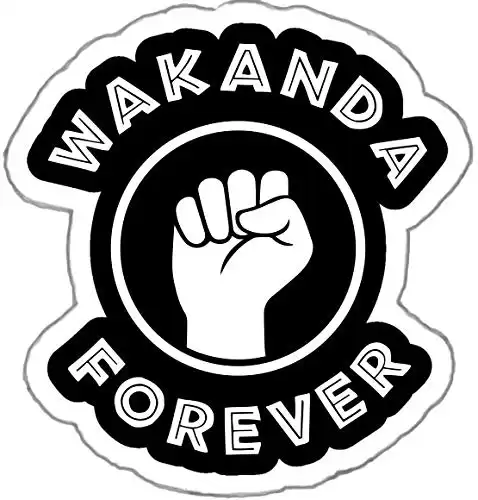 Wakanda Forever Vinyl Decal Sticker