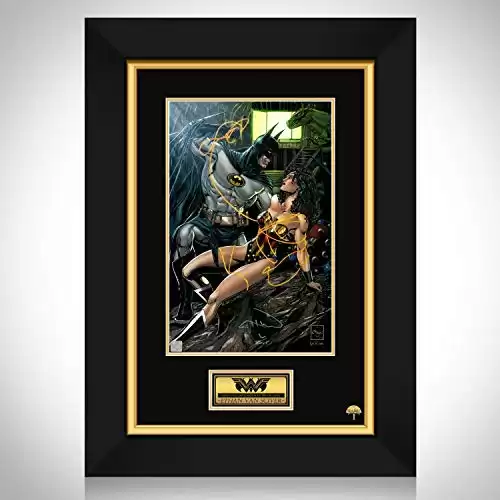 RARE-T Batman & Wonder Woman- Hand-Signed Artwork