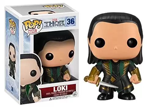 Marvel Bobble Thor Movie 2 Loki Action Figure