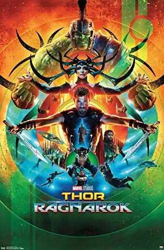 MCU-Thor: Ragnarok-One Sheet Poster, 22.375 x 34 in, Premium Unframed Version