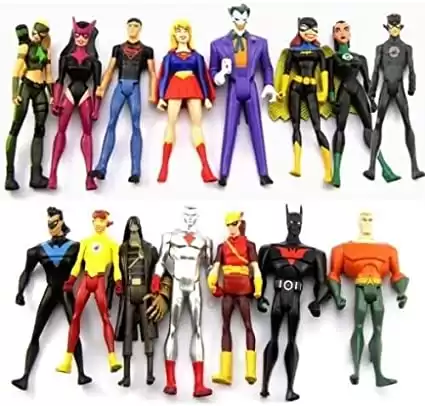 Young Justice Super Hero Action Figure Set