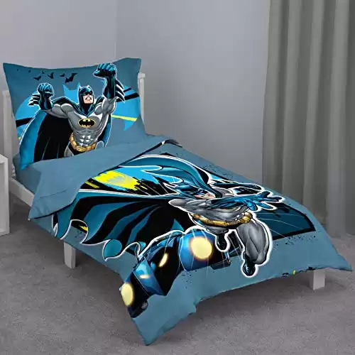 Batman 4-Piece Toddler Bed Set
