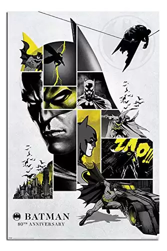 Batman 80th Anniversary Poster Maxi - 91.5 x 61cms