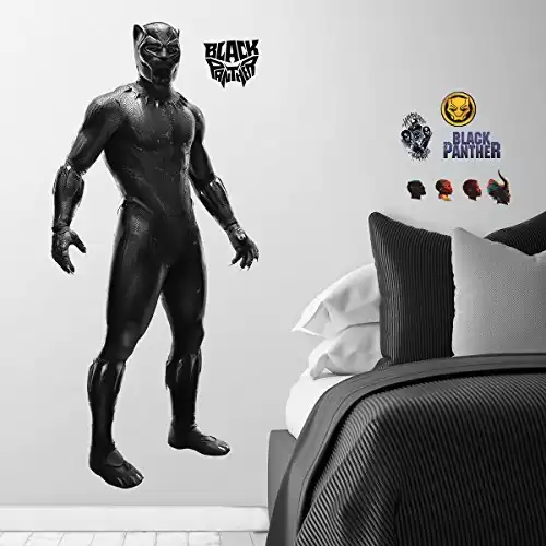 Black Panther Movie Peel and Stick Giant Wall Decals 22.97 " x 51.59 "