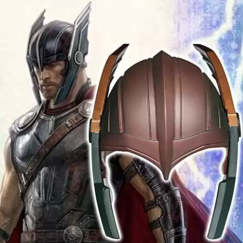 Deluxe Thor Helmet for Adult Kids - Movie Thor Ragnarok