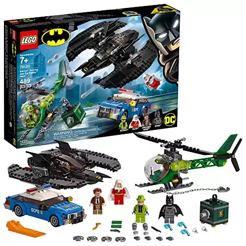 LEGO Batman: Batwing and The Riddler Heist Building Kit (489 Pieces)