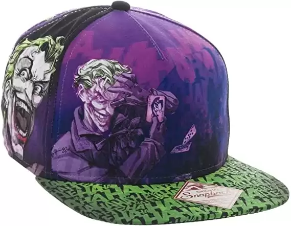 DC Joker All-Over Print Trucker Hat