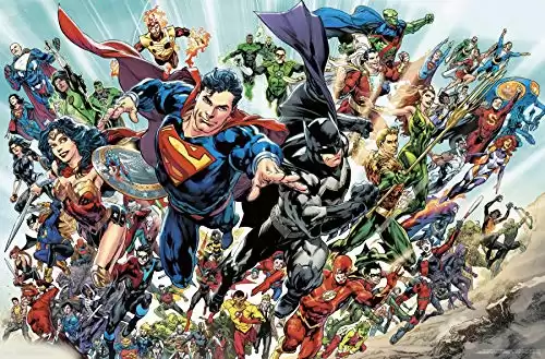 Justice League Rebirth Wall Poster, 22.375" x 34"