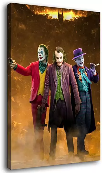 Joker Canvas Art Picture