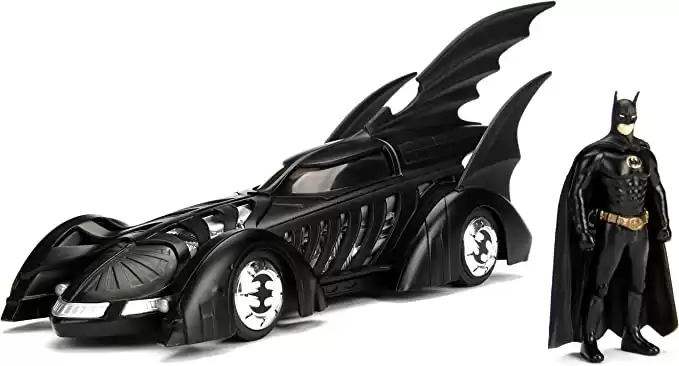 Jada Toys DC Comics Batman Forever Batmobile & Batman Figure