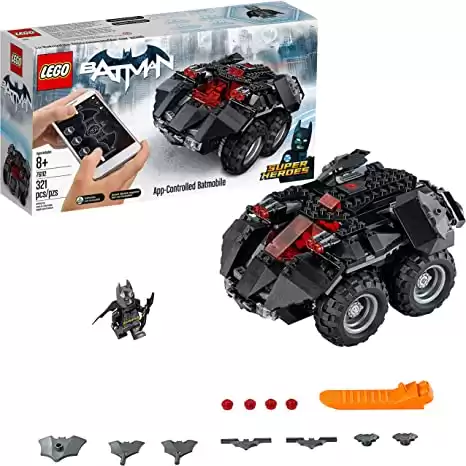 LEGO App-controlled Batmobile with Remote Control