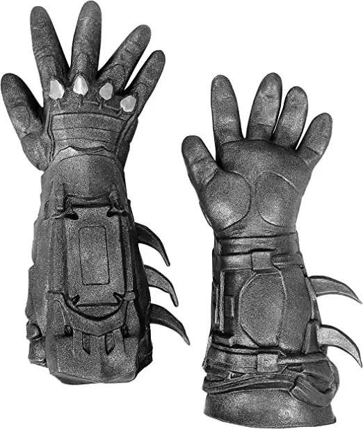 Arkham City Deluxe Batman Gloves Costume Accessory